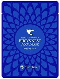 МЖ Skin Planet Маска для лица тканевая с экстрактом ласточкиного гнезда Skin Planet BIRD NEST AQUA MASK 25гр !СРОКИ ГОДНОСТИ 09.2023! 01368 - фото 6553