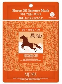 МЖ Essence Маска тканевая для лица Конский жир Horse Oil Essence Mask 23гр 01992 - фото 6584