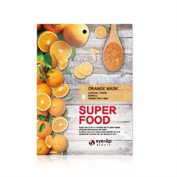 ENL SUPER FOOD Маска для лица тканевая EYENLIP SUPER FOOD ORANGE MASK  23мл 02057 - фото 6588