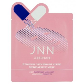 ДЖН MEDICAPSULE Маска тканевая осветляющая JNN JUNGNANI VITA BRIGHT CLINIC MEDICAPSULE MASK  23мл 02048 - фото 6595