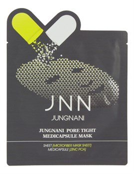 ДЖН MEDICAPSULE Маска тканевая сужающая поры JNN JUNGNANI PORE TIGHT MEDICAPSULE MASK  23мл 02065 - фото 6598