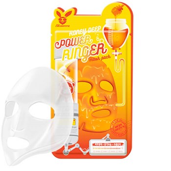 ЕЛЗ POWER RINGER Маска для лица тканевая HONEY DEEP POWER RINGER MASK  PACK 23мл 00632 - фото 6603