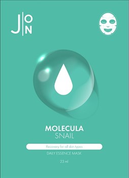 [J:ON] Тканевая маска для лица УЛИТОЧНЫЙ МУЦИН MOLECULA SNAIL DAILY ESSENCE MASK 23 мл 01211 - фото 6610