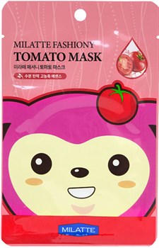 МЛТ Маска для лица тканевая томатная MILATTE FASHIONY TOMATO MASK SHEET 21гр 00623 - фото 6614