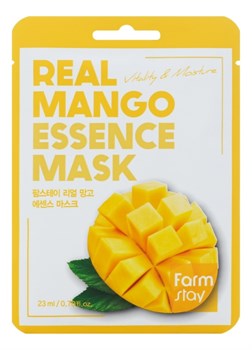 Маска тканевая увлажняющая с экстрактом манго FARMSTAY Real Mango Essence Mask 23ml 01573 - фото 6618