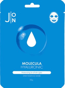 [J:ON] Тканевая маска д/лица ГИАЛУР. КИСЛОТА  MOLECULA HYALURONIC DAILY ESSENCE MASK 23 мл  !СРОКИ ГОДНОСТИ 05.2024! 00958 - фото 6627