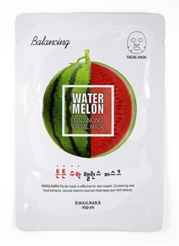 ВЛК Kwailnara Маска для лица Kwailnara Watermelon Balancing Facial Mask 00583 - фото 6633