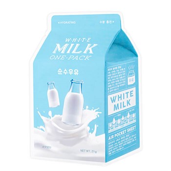 A'PIEU Маска для лица тканевая White Milk One-Pack 21гр 00601 - фото 6636