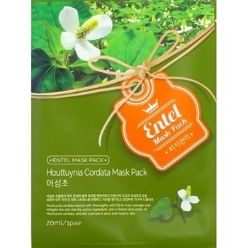 Entel Houttuynia Cordata Mask Pack 02220 - фото 6641