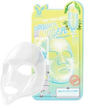 ЕЛЗ POWER RINGER Маска для лица тканевая TEA TREE DEEP POWER RING MASK PACK 23мл !СРОКИ ГОДНОСТИ 12.2023! 00634 - фото 6688