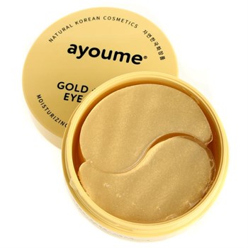 АЮМ Патчи для глаз омолаживающие с золотом и улиточным муцином  AYOUME GOLD+SNAIL EYE PATCH 1,4гр*60 00801 - фото 6759