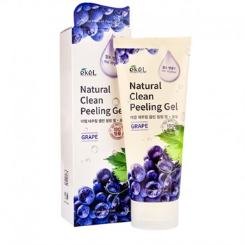 Ekel Grape Natural Clean Peeling Gel 180 ml Гель-скатка с экстрактом винограда 02106 - фото 6816