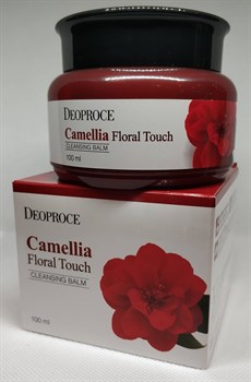 ДП Бальзам очищающий для снятия макияжа DEOPROCE CAMELLIA FLORAL TOUCH CLEANSING BALM 100мл 00446 - фото 6993