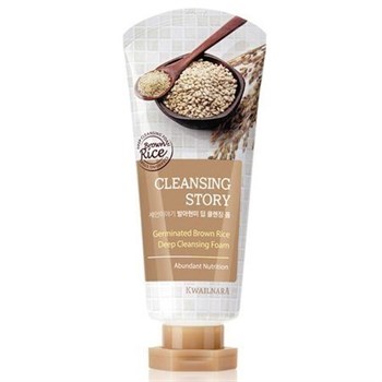 Welcos Пенка для умывания с бурым рисом Cleansing Story Foam Cleansing (Germinated Brown)120гр 00251 - фото 7025