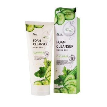 EKEL Пенка  для умывания с огуречным экстрактом FOAM CLEANSER CUCUMBER 180 мл 01781 - фото 7036