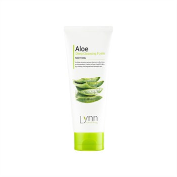 Welcos Пенка очищающая с алоэ Natural Therapy Lynn  Aloe Deep Cleansing Foam 120g 00427 - фото 7043