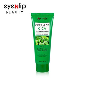 Eyenlip Пенка для умывания с керамидами и центеллой CERAMIDE CICA CLEANSING FOAM 100 мл 02164 - фото 7055