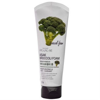 Welcos Пенка для умывания с экстрактом Брокколи Around me Broccoli Foam 150г 00827 - фото 7060