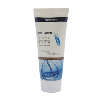 Пенка для умывания с коллагеном FarmStay COLLAGEN PURE CLEANSING FOAM 00168 - фото 7065