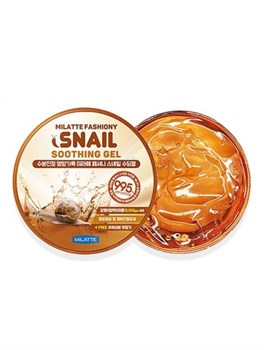 Milatte Гель универсальный увлажняющий с муцином улитки Fashiony Snail Soothing Gel 300мл 00478 - фото 7256