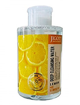 JIGOTT Жидкость для снятия макияжа ЛИМОН LEMON Deep Cleansing Water, 530 мл 03549 - фото 7260