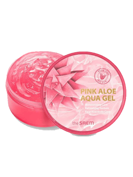 The Saem Гель многофункциональный с экстрактом розового алоэ Pink Aloe Aqua Gel 300 ml 04352 - фото 7278