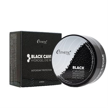 ESTHETIC HOUSE Гидрогелевые патчи для глаз ЧЕРНАЯ ИКРА Black Caviar Hydrogel Eye Patch, 60 шт 03134 - фото 7318