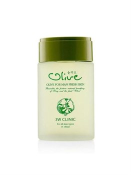 3W CLINIC OLIVE FOR MAN FRESH SKIN Тоник для лица с экстрактом оливы, 150 гр 04097 - фото 7347