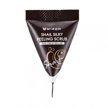 Скраб в пирамидках с муцином улитки Mizon Snail Silky Peeling Scrub 5 гр !СРОК ГОДНОСТИ! 03107 - фото 7427