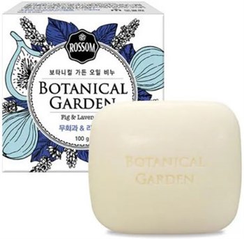 Mukunghwa Мыло туалетное Botanical Garden Oil Soap (Fig&Lavender) 100gr 04075 - фото 7466