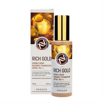 Enough Тональный крем Rich Gold Double Wear Radiance Foundation #13 02157 - фото 7481