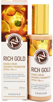 Enough Тональный крем Rich Gold Double Wear Radiance Foundation #21 02153 - фото 7482