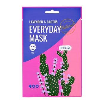 Dearboo	Lavender & Cactus Everyday Mask Маска с экстрактом лаванды и кактуса !СРОКИ ГОДНОСТИ 09.2023! 03058 - фото 7613