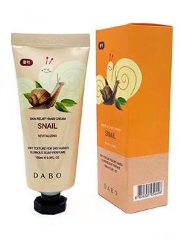 Dabo Skin Relief Hand cream Snail Крем для рук с муцином улитки 100 g 03170 - фото 7631