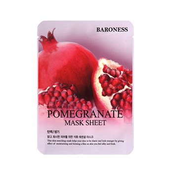 Airlaid Face Mask-Pomegranate Маска тканевая с экстрактом граната !СРОКИ ГОДНОСТИ 03.2023! 02870 - фото 7646