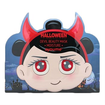 АЮМ HALLOWEEN Маска увлажняющая с гиалуроновой кислотой AYOUME HALLOWEEN DEVIL BEAUTY MASK [MOISTURE] !СРОКИ ГОДНОСТИ 07.2023! 02531 - фото 7722