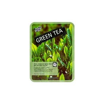 May Island Маска для лица тканевая с эссенцией "Зеленый чай" Real Essense Green Tea Mask Pack 01907 - фото 7755