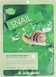 May Island Маска для лица тканевая с эссенцией Муцин улитки" Real Essence Snail Mask Pack 25мл 02559 - фото 7768