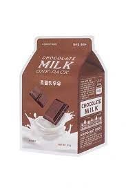 Маска для лица тканевая A'PIEU Chocolate Milk One-Pack 00982 - фото 7792