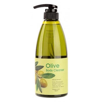 Welcos Гель для душа с экстрактом оливы расслабляющий Olive Body cleanser  740гр 00406 - фото 7884