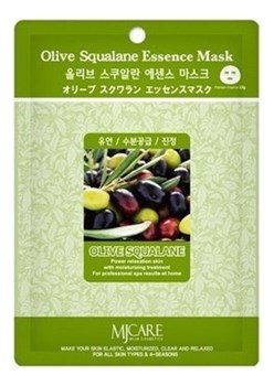 МЖ Essence Маска тканевая олива Olive Squalane Essence Mask 23гр 01437 - фото 7914