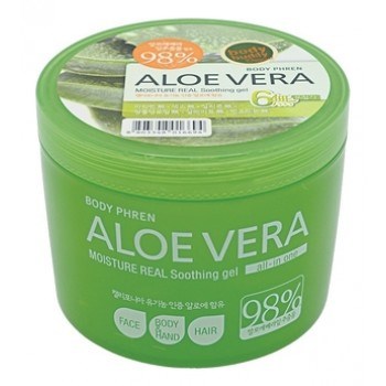 Welcos Гель для тела успокаивающий Aloe vera Moisture Real Soothing Gel 500 мл 00321 - фото 7942