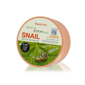 FarmStay Гель многофункциональный с улиточной слизью MOISTURE SOOTHING GEL SNAIL 300ml 00539 - фото 7948