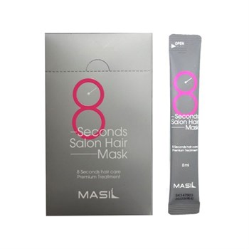 Masil Pouch_8 Seconds Salon Hair Mask Stick Pouch_Pink 8ml 03799 - фото 8029