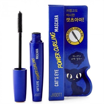 JIGOTT Тушь для ресниц подкручивающая  Cat’s Eye Power Curling Mascara 12g 02373 - фото 8054