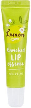 Бальзам для губ Around me enriched lip essence lemon 8,7гр !СРОКИ ГОДНОСТИ! 00290 - фото 8219