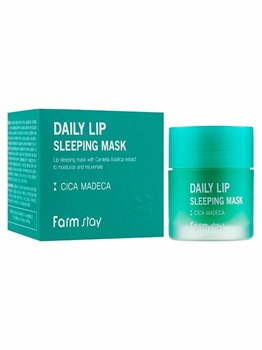 FarmStay Ночная маска для губ с центеллой Daily lip sleeping mask cica madeca 3g !СРОКИ ГОДНОСТИ 11.2023! 04685 - фото 8232