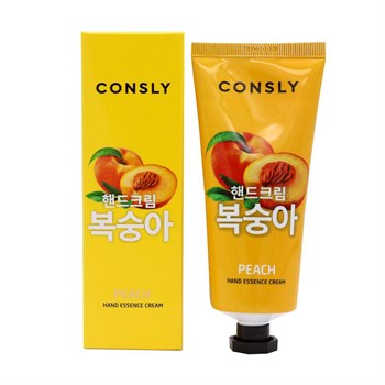 Consly  Крем-сыворотка для рук с экстрактом персика Peach Hand Essence Cream, 100мл 04381 - фото 8251