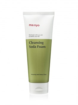 MANYO FACTORY Увлажняющая пенка для глубокого очищения пор с содой MOISTURE SODA FOAM 120ml 04771 - фото 8261