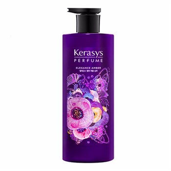 KERASYS PERFUME ELEGANCE AMBER Парфюмированный шампунь c ароматом янтаря 600мл 04795 - фото 8324